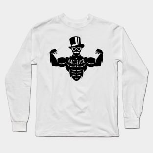 Bachelor (Stag Night Party / Groom / Tattoo / Black) Long Sleeve T-Shirt